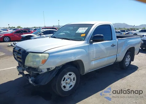 2007 Toyota Tacoma z USA, uszkodzony, nr VIN 5TENX22N77Z404607